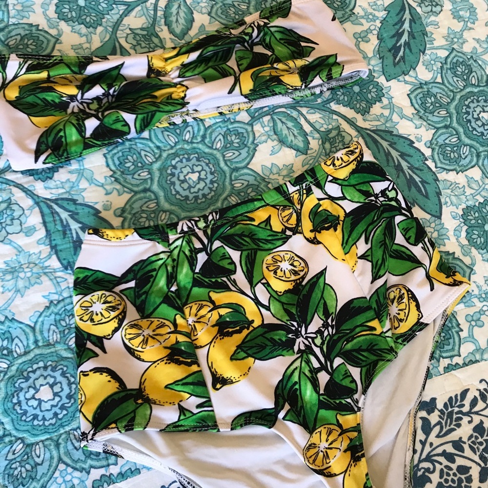 american apparel high waisted bikini